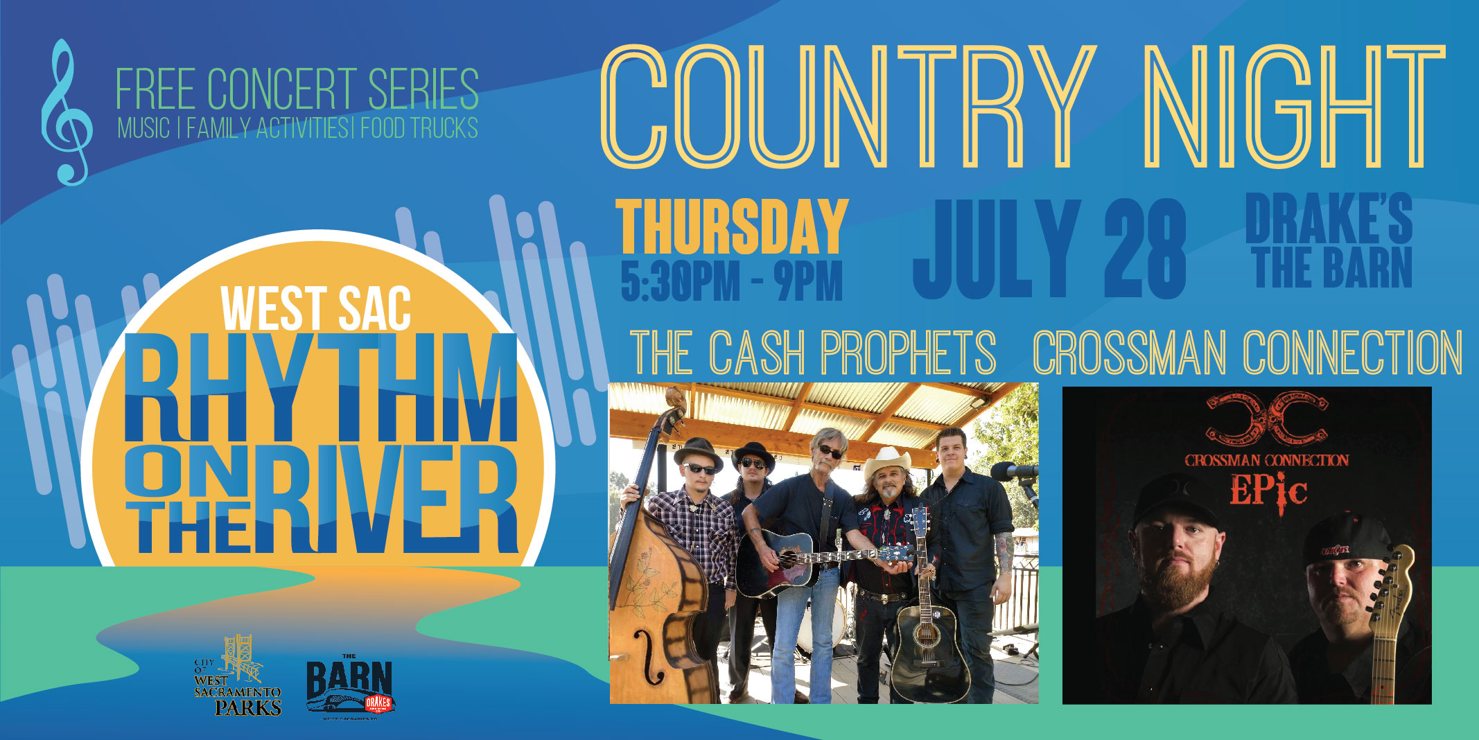 Rhythm on the River July The Bridge District